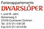 Ferienappartements Dwarslöper, I. und M. Jahn