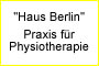 Praxis für Physiotherapie - Haus Berlin